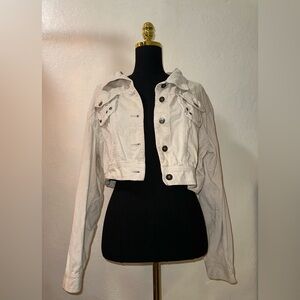 Women's Cream Corduroy Jacket